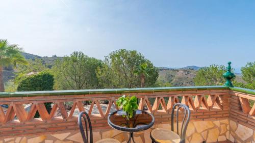 Erkély/terasz, Villa Paraiso Andaluz Sedella by Ruralidays in Sedella