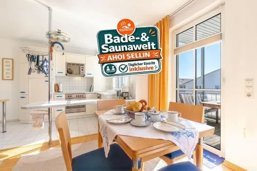 Ferienwohnung "Strandoase am Wald" - Bade- & Saunawelt täglich inklusive in Ostseebad Sellin, Deutschland