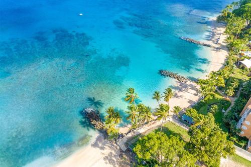 Exterior view, Modern Beachfront Condo - St Peters Bay 301 in Little Battaleys