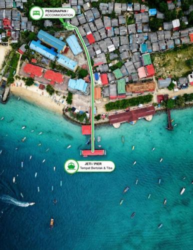 Perhentian Sri Tanjung , Fisherman Village Pulau Perhentian Kecil, Setiu