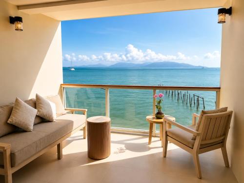 Habitación doble, vistas al mar