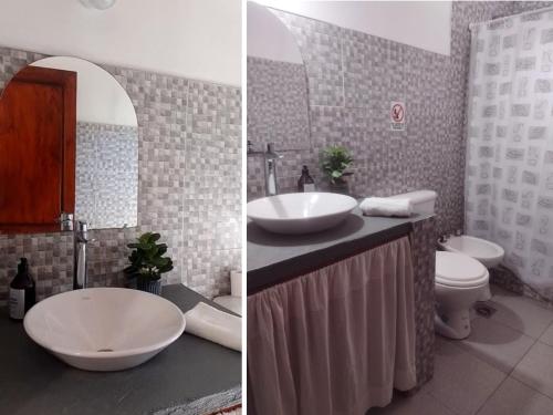 Bathroom, La casita de Monte - Casa quinta in San Miguel Del Monte