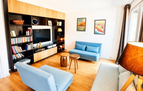 Appartement 50m2 climatisé au calme à Aix Centre