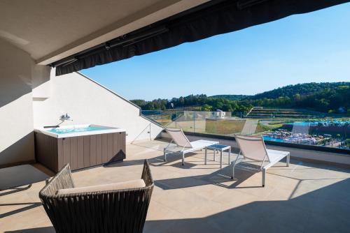 ระเบียง/ชานเรือน, Fruske Residences - Fruske Terme in เวิร์ดนิค