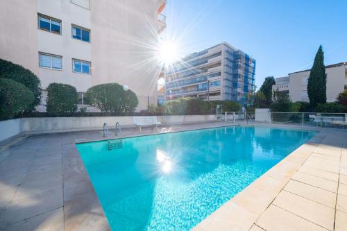 2P Cannes Est Résidence avec Piscine