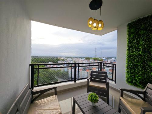 Tu escapada perfecta 3 Hab, Piscina, Gym y BBQ a 15 minutos de la Embajada USA in Villa Mella