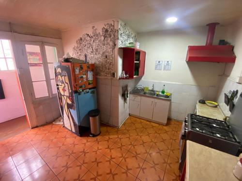 Cucina, Hostal Valpito Cultura & Arte - Cerro Alegre - Valparaiso in Valparaíso