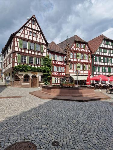 Étterem, Gästehaus Marktbrunnen Bretten in Bretten