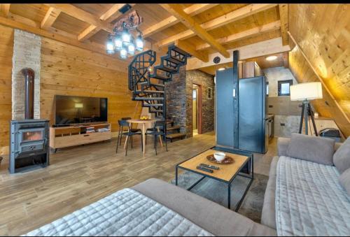 Cigota Hills Red & Black Chalets