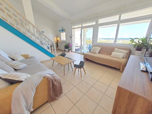 Maison avec accès direct plage, 3 cbres