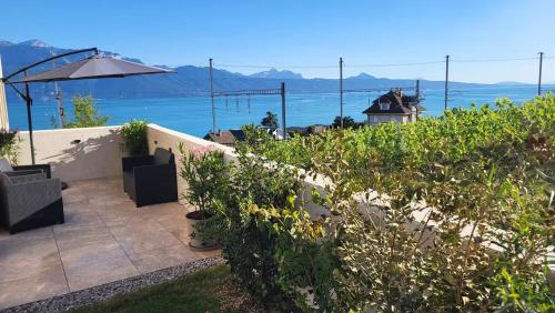 Rez-de-jardin "vignes et lac"