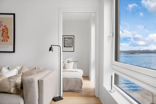 Waterfront Apartment with Sea View in Nylund