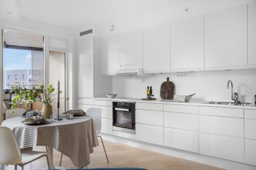 Waterfront Apartment with Sea View in Nylund