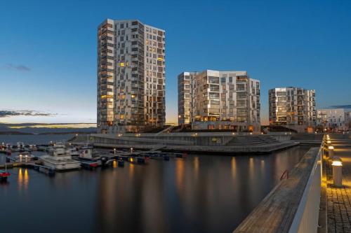 Waterfront Apartment with Sea View in Nylund