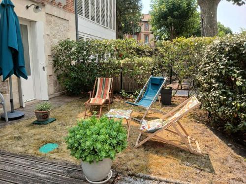 Résidence Les Pins Tranquilles - Arcachon Ville d’Hiver – Charmant T3 avec Terrasse Privée + parking MAE-9514