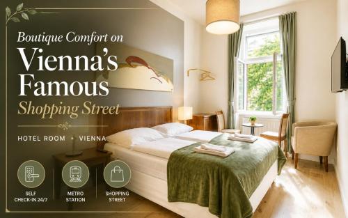 1 Aprt & 5 Stylish Hotel Rooms, Comfort & Convenience Combined, Vienna