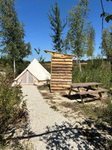 Tipi du pied de loup in Verrieres (Elzász)