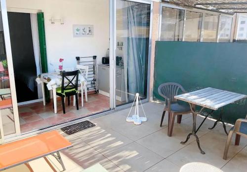 Studio confortable Amélie-les-Bains 32 m² vue montagne