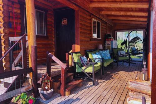 Cozy Cabin Oxen-Le-Fields Montana in West Fork
