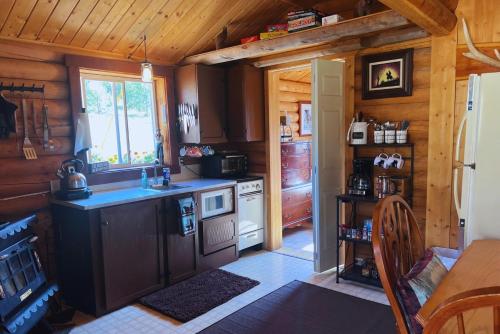 Cozy Cabin Oxen-Le-Fields Montana in West Fork