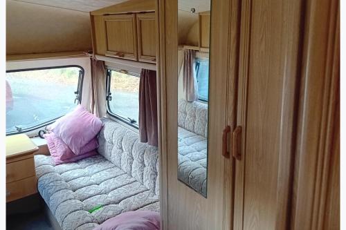 1 Bed Caravan - Sleeps 2 - Parking - Wifi in Troedyraur