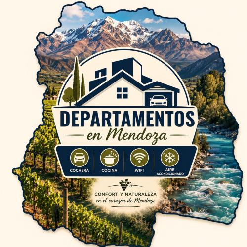 Departamentos con cochera wifi cocina y aire acondicionado