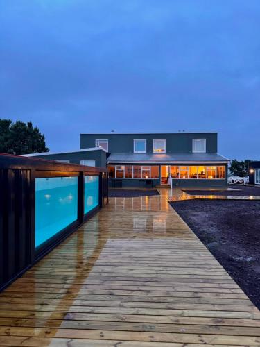 Swimming pool, The Hvita Inn by Ourhotels in Borgarnes