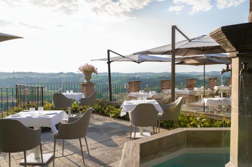 Restoran, Villa Fontana Relais Suite & Spa in Agliano Terme