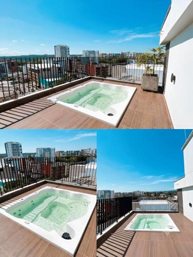 Furnished Studio in Armenias Upscale Area with City and Mountain Views
