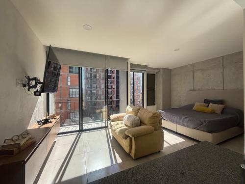 Loft 3 Personas Alberca Gym Parking