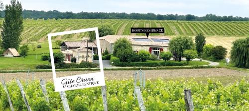Vista exterior, Gite Cruon in Esclottes