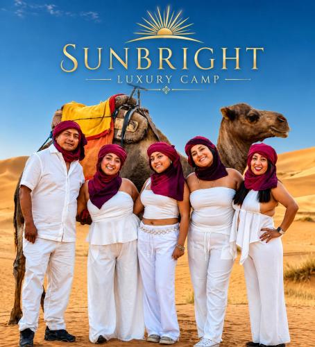 sunbright luxury camp in Merzouga