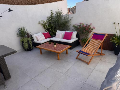 Superbe appartement avec Rooftop privé vue mer