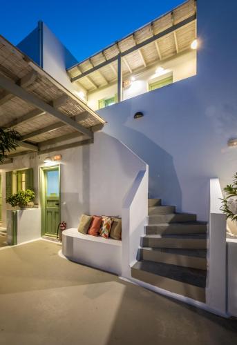 Exterior view, Almyris in Milos Island