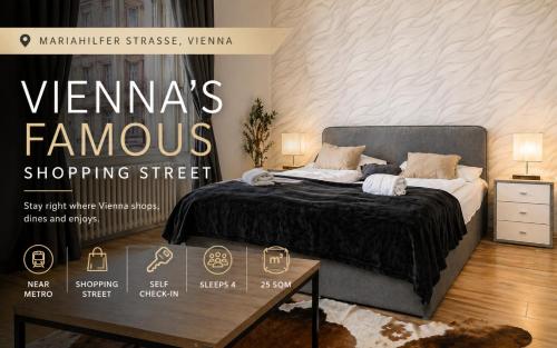 Sweet 3 Rooms Complex, Shopping Paradise Mariahilfer