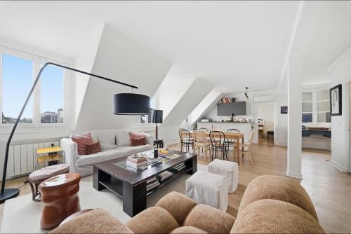 Designer gem overlooking the rooftops