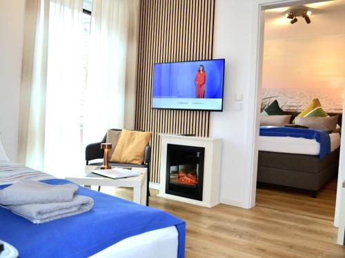KomfortPlus - Hotelkomfort - Privater Eingang - Sonnenbalkon - Kostenloser Parkplatz in Bad Zwischenahn, Deutschland