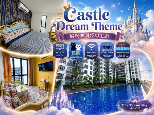 Gala Armadale/Disneyland Theme/City&Pool View迪斯尼樂園主題城市泳池風景民宿, Kuching