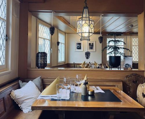 Étterem, Traube Restaurant & Hotel in Appenzell