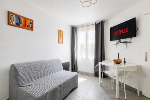 Chaleureux Studio - Disneyland 10 min Paris - Location saisonnière - Bussy-Saint-Georges