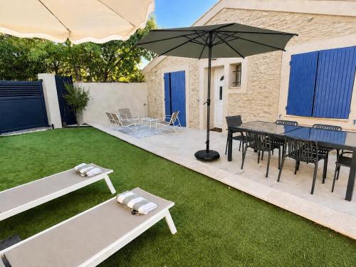 Mazet St Antoine Jardin Clim proche centre