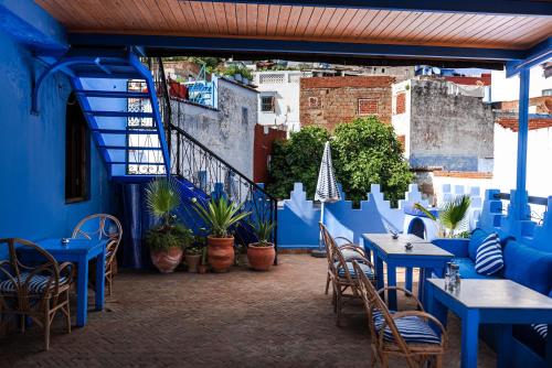 Balcony/terrace, Dar Zambra in Chefchaouen