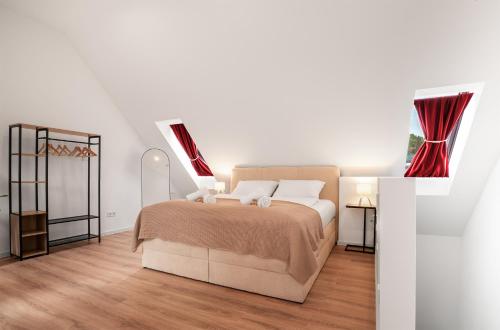 Cama, Apartment mit Arbeitsplatz, Parkplatz & Terrasse - für 4 (Apartment mit Arbeitsplatz, Parkplatz & Terrasse - fur 4) in Leonberg