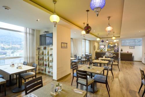 餐廳, 布赫烏薩昆酒店 (Hotel bh Usaquen) in 波哥大