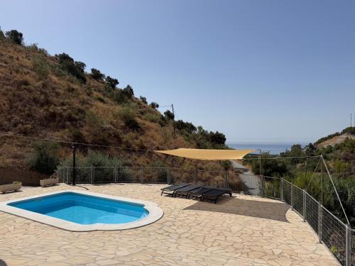 Casa Jazmín, piscina privada, vistas al mar, Costa Tropical Almuñécar, Granada