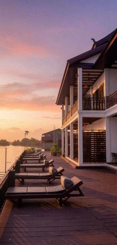 Paradise resort, Don Det river view in Muang Khong
