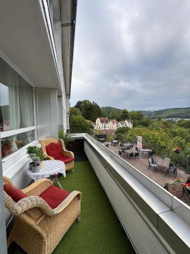Altan/terrasse, Hotel Gästehaus Altena (Hotel Gastehaus Altena) in Altena