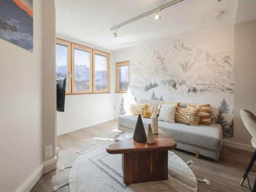 Appartement rénové 3 pièces à Val Thorens, central - FR-1-545-54