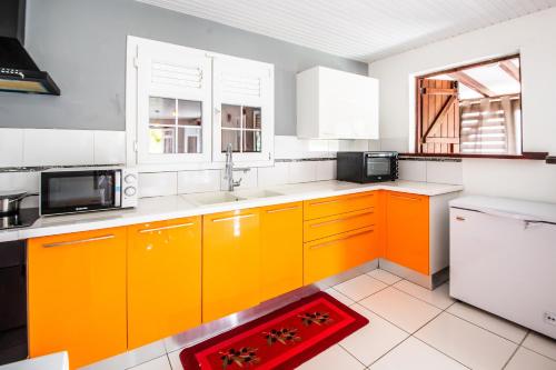 Konyha, Maza - Charmante maison pour 4p in Le Marigot