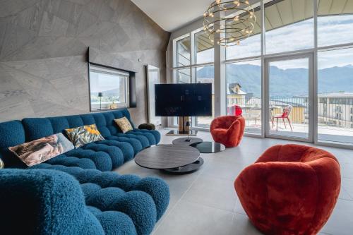 Penthouse Annecy74 - Vue panoramique sur le lac